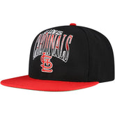 St. Louis Cardinals Mitchell & Ness Rise Up Snapback Hat Clearance