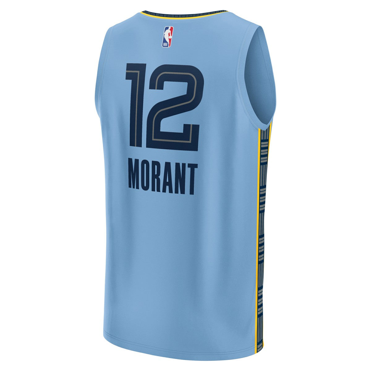 Ja Morant Memphis Grizzlies Youth Fast Break Replica Player Jersey - Statement Edition - Light Blue | NBA Jerseys