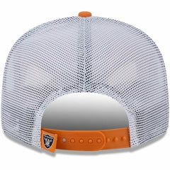 Las Vegas Raiders New Era Citrus 9FIFTY Trucker Snapback Hat Orange - NFL