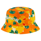 Miami Dolphins New Era Citrus Bucket Hat Orange - NFL