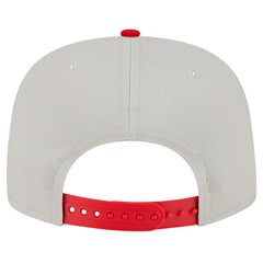 Kansas City Chiefs New Era Athletic Golfer Snapback Hat Stone/Red - NFL