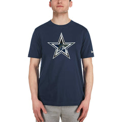 Dallas Cowboys New Era Logo T-Shirt Navy - NFL