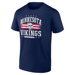 Minnesota Vikings Americana Team T-Shirt Navy - NFL