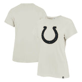 Indianapolis Colts '47 Women's Panthera Frankie T-Shirt Cream - 47 brand