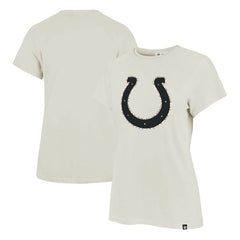 Indianapolis Colts '47 Women's Panthera Frankie T-Shirt Cream - 47 brand