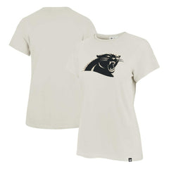 Carolina Panthers '47 Women's Panthera Frankie T-Shirt Cream - 47 brand