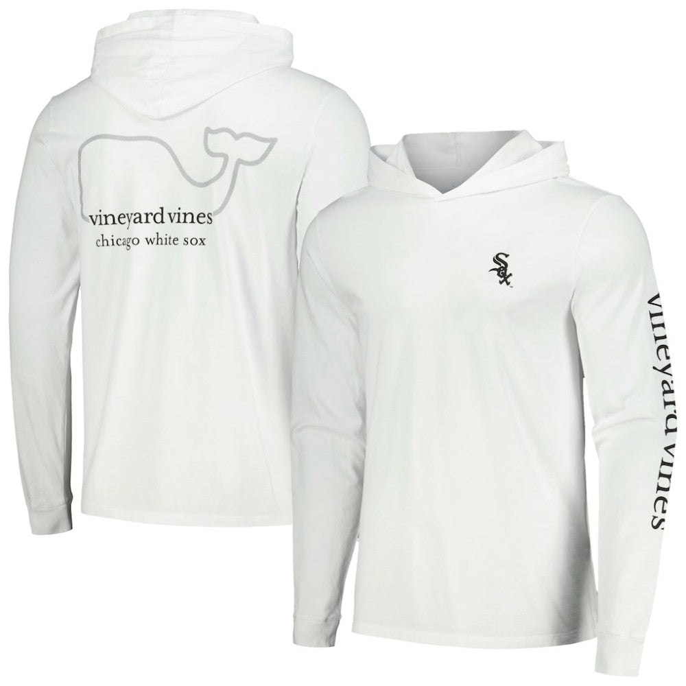 Chicago White Sox Vineyard Vines Long Sleeve Hoodie T-Shirt Clearance