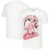 NBA - Chicago Bulls Youth NBA x Marvel Avengers Squad T-Shirt - White