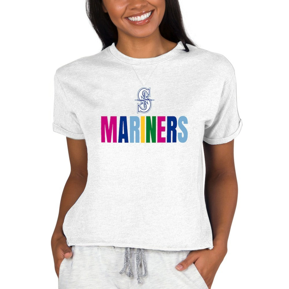 Seattle Mariners Concepts Sport Women's Mainstream Terry Sweatshirt Sale