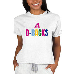 Arizona Diamondbacks Concepts Sport Women's Mainstream Terry Sweatshirt discount
