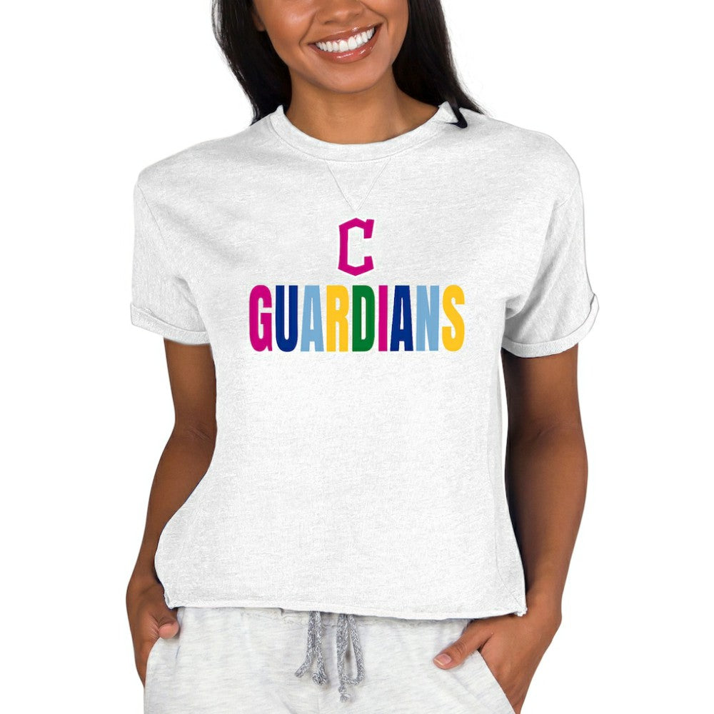 Cleveland Guardians Concepts Sport Women's Mainstream Terry Sweatshirt Online