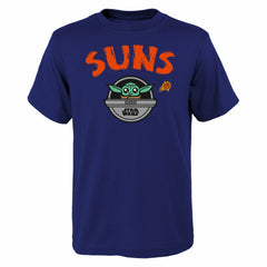 NBA - Phoenix Suns Youth Star Wars The Child T-Shirt - Purple