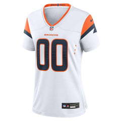 Denver Broncos Women's Mile High Collection Custom Game Jersey White - Nike