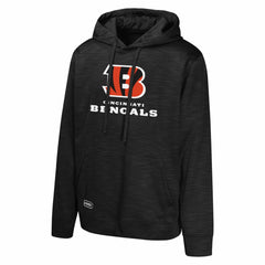 Cincinnati Bengals Streak Fleece Pullover Hoodie Black - NFL