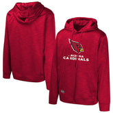 Arizona Cardinals Streak Fleece Pullover Hoodie Cardinal - NFL