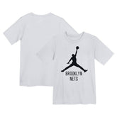 NBA - Brooklyn Nets Jordan Brand Preschool Essential Jumpman T-Shirt - White
