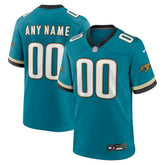 Jacksonville Jaguars Prowler Throwback Custom Game Jersey Teal - Nike