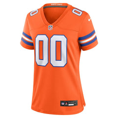 Denver Broncos Women's Mile High Collection 1977 Throwback Custom Game Jersey Orange - Nike
