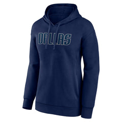 NBA - Dallas Mavericks Women's Wordmark Pullover Hoodie - Navy