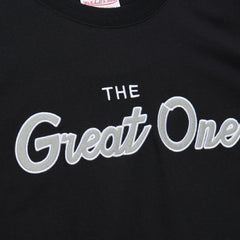 Wayne Gretzky Los Angeles Kings - Mitchell & Ness Premium Nickname Vintage Logo T-Shirt Black