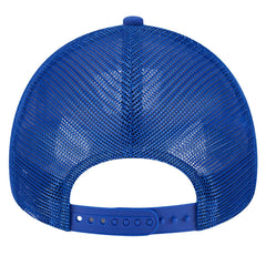 New Era - New York Knicks Tip Off A-Frame Trucker 9FORTY Adjustable Hat - Blue/Orange