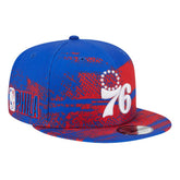 New Era - Philadelphia 76ers Tip-Off 9FIFTY Snapback Hat - Royal