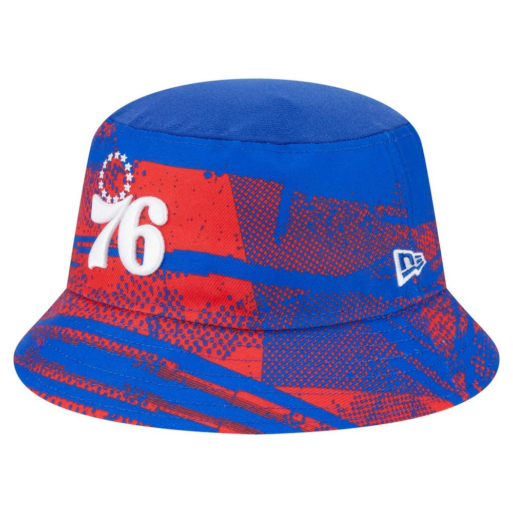 New Era - Philadelphia 76ers Tip-Off Bucket Hat - Royal/Red