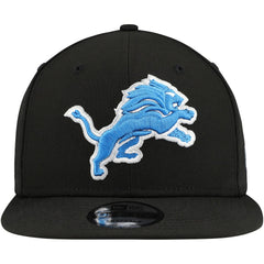 Detroit Lions New Era Basic 9FIFTY Snapback Hat Black - NFL