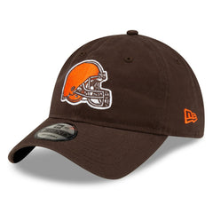 Cleveland Browns New Era Core Classic Primary 9TWENTY Adjustable Hat Brown - NFL