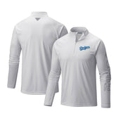 Los Angeles Dodgers Columbia Terminal Tackle Omni-Shade Raglan Quarter-Zip Pullover Top Clearance
