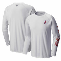 Los Angeles Angels Columbia Terminal Tackle Long Sleeve T-Shirt On Sale