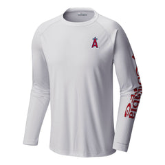 Los Angeles Angels Columbia Terminal Tackle Long Sleeve T-Shirt On Sale