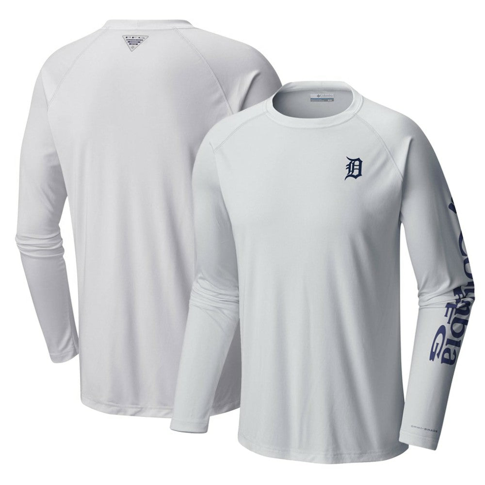 Detroit Tigers Columbia Terminal Tackle Long Sleeve T-Shirt Sale