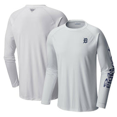 Detroit Tigers Columbia Terminal Tackle Long Sleeve T-Shirt Sale