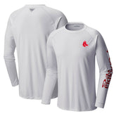 Boston Red Sox Columbia Terminal Tackle Long Sleeve T-Shirt Lifestyle