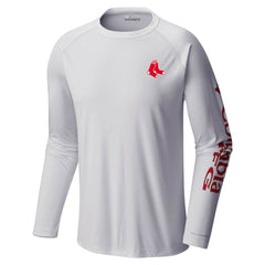 Boston Red Sox Columbia Terminal Tackle Long Sleeve T-Shirt Lifestyle