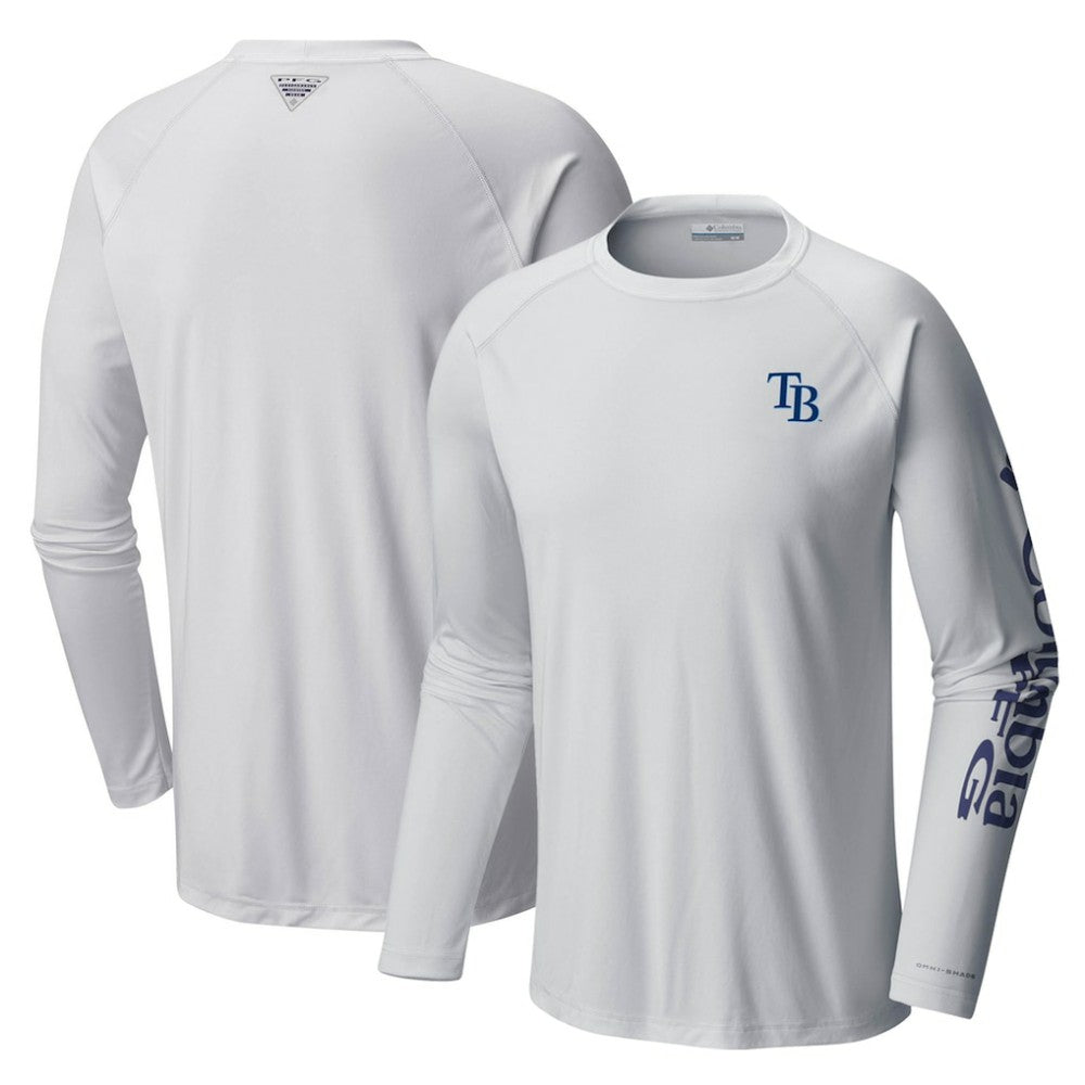 Tampa Bay Rays Columbia Terminal Tackle Long Sleeve T-Shirt Online