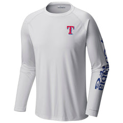 Texas Rangers Columbia Terminal Tackle Long Sleeve T-Shirt Sale