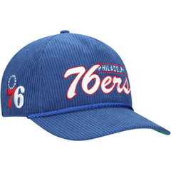 47 brand - Philadelphia 76ers '47 Double Header Sidepatch Cord Hitch Adjustable Hat - Royal
