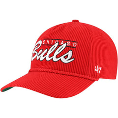 47 brand - Chicago Bulls '47 Double Header Sidepatch Cord Hitch Adjustable Hat - Red