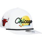 New Era - Chicago Bulls Island Oasis Golfer Snapback Hat - White