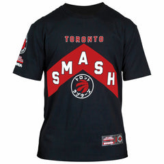 NBA - Toronto Raptors Hyperfly Unisex NBA x My Hero Academia All Might Smash T-Shirt - Black