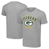 Green Bay Packers Starter Logo T-Shirt Heather Gray - NFL