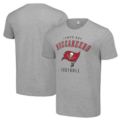 Tampa Bay Buccaneers Starter Logo T-Shirt Heather Gray - NFL