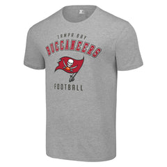 Tampa Bay Buccaneers Starter Logo T-Shirt Heather Gray - NFL