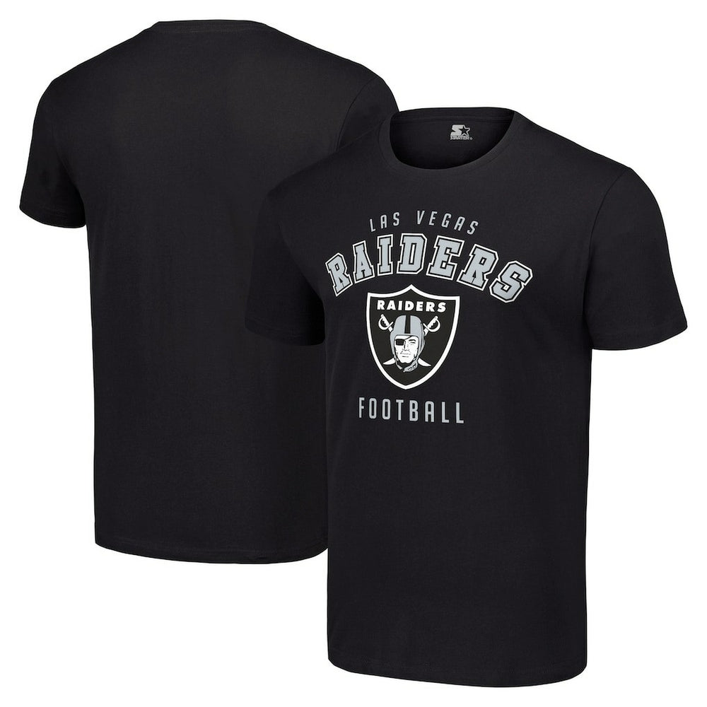 Las Vegas Raiders Starter Logo T-Shirt Black - NFL