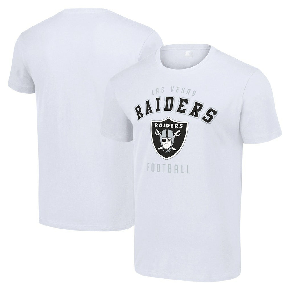 Las Vegas Raiders Starter Logo T-Shirt White - NFL