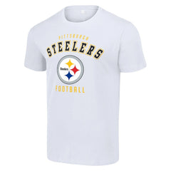 Pittsburgh Steelers Starter Logo T-Shirt White - NFL