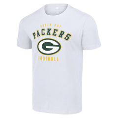 Green Bay Packers Starter Logo T-Shirt White - NFL