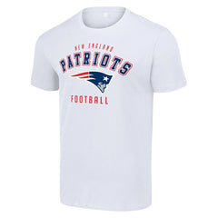 New England Patriots Starter Logo T-Shirt White - NFL